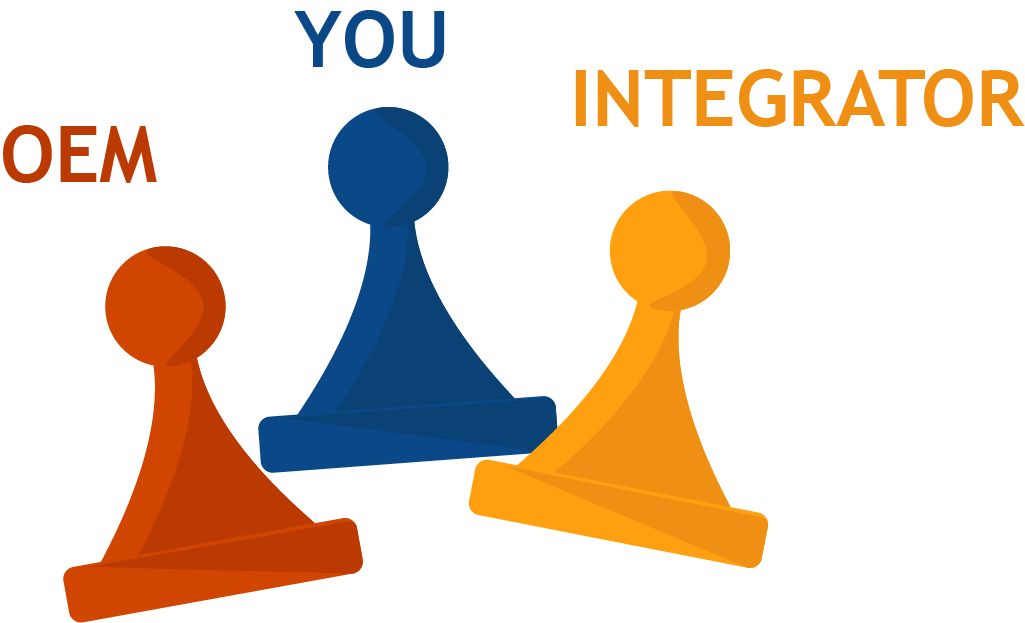 game pieces OEM- you- Integrator