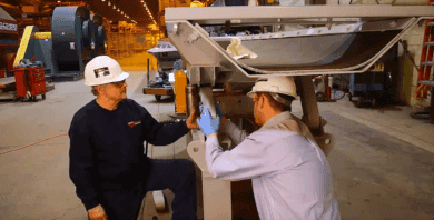 replacing a rocker leg