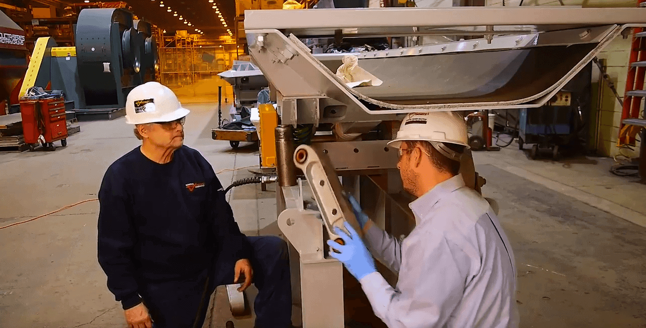 replacing a rocker leg