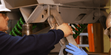 removing a rocker leg