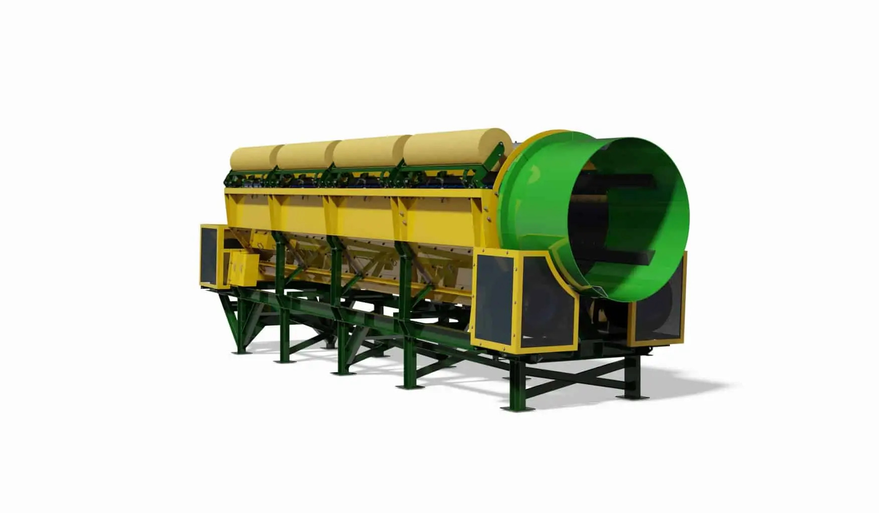 Rotary trommel