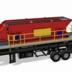 A rendering of General Kinematics Mobile Aggregate Screen