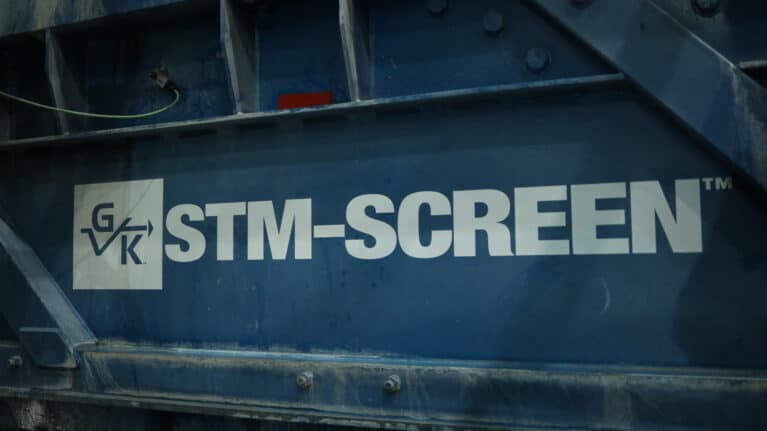 "STM-SCREEN™" decal on a GK STM-SCREEN™