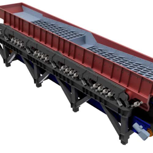 FINGER-SCREEN FreeFlow™ with a conveyor underneath