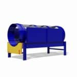 A 3D Render of a GK Tuffman Rotary Trommel Screen