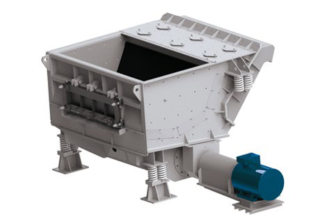 Vibrating lump crusher