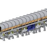 A Cyrus Casting Cooling Conveyor