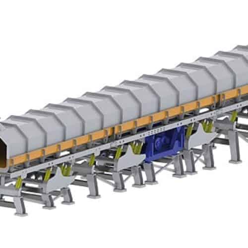 A Cyrus Casting Cooling Conveyor