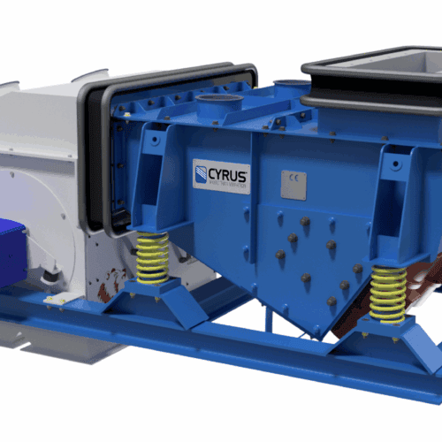 A Vibratory Feeding Conveyor for Size Reduction