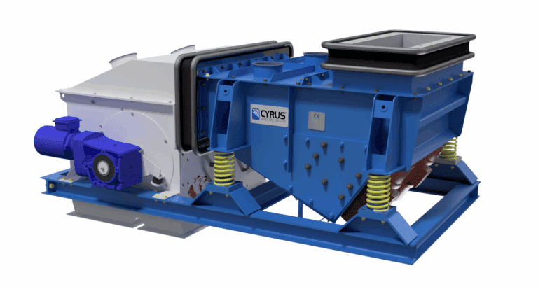 A Vibratory Feeding Conveyor for Size Reduction