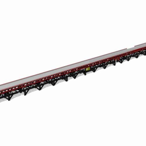 A render of a bottom ash conveyor