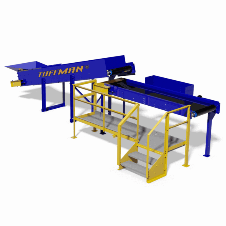 A tuffman sorting system render