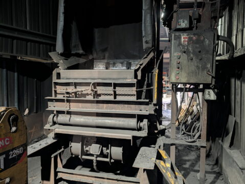 Mackenzie Castings VIBRA-MILL®. The machine is almost 50 years old and still running.