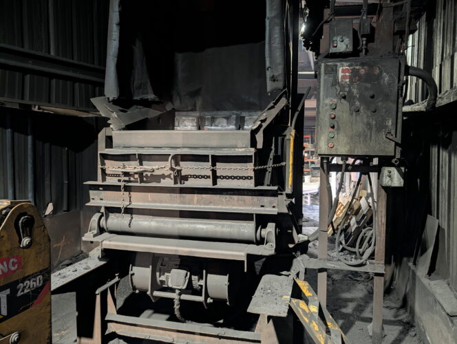 Mackenzie Castings VIBRA-MILL®. The machine is almost 50 years old and still running.
